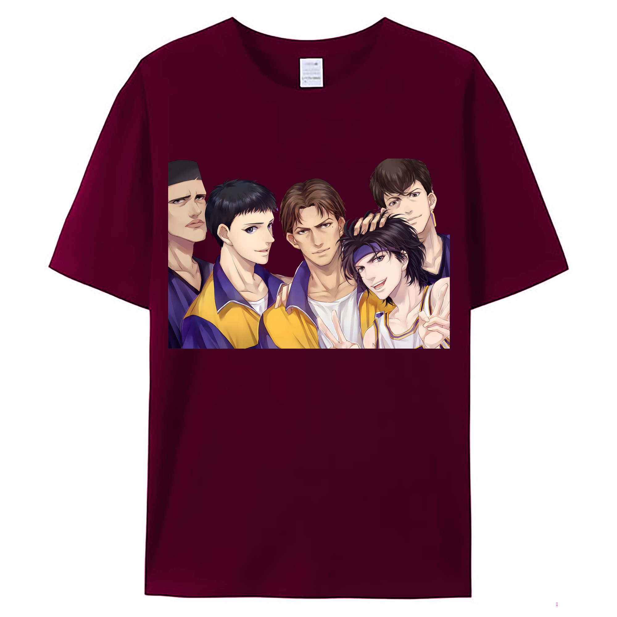 （画像用） SLAM DUNK／スラムダンク レディースカジュアルプリントTシャツ（綿100％）